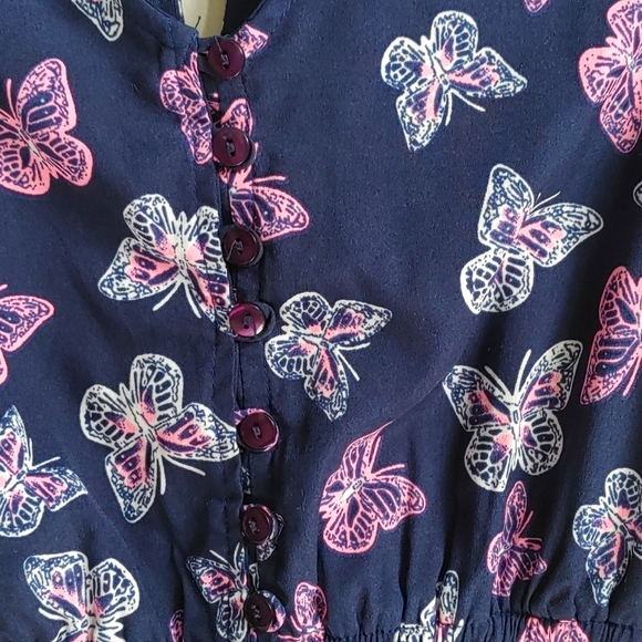 Japna Kids Girls Cap Sleeve Romper. Size 10 - Picture 4 of 6